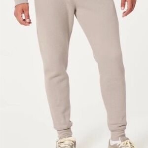HOLLISTER Men’s Tan Jogger Sweatpants Size LARGE TALL